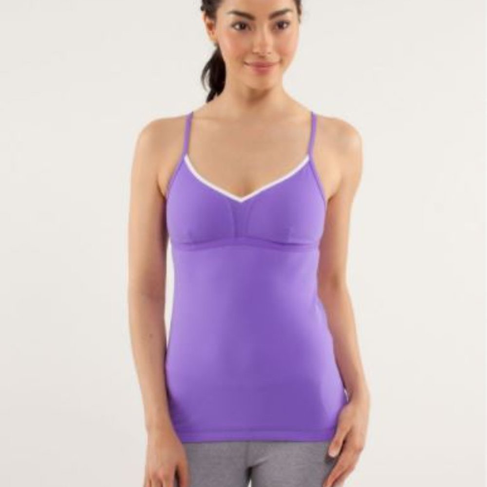 Lululemon Live Lightly Purple Tank Size 4